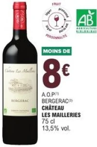 A.O.P Bergerac Château Les Mailleries