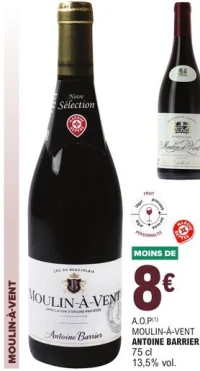 A.O.P Moulin-à-Vent Antoine Barrier