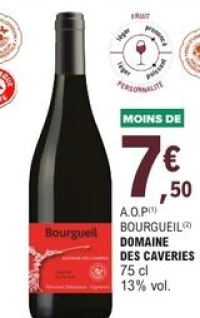 A.O.P BOURGUEIL DOMAINE DES CAVERIES