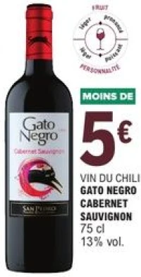 Vin du Chili Gato Negro Cabernet Sauvignon