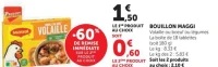 Bouillon Maggi Volaille ou boeuf ou légumes