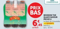 BOISSON THE GLACE SAVEUR PECHE U