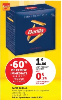 PATES BARILLA Spaghetti n°5