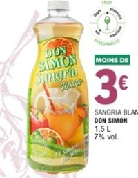 SANGRIA BLANCHE DON SIMON 1,5 L