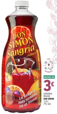 SANGRIA ROUGE DON SIMON 1,5 L