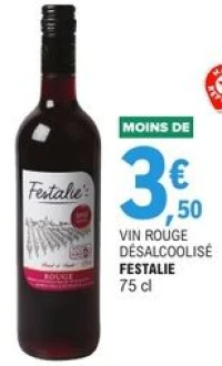 Vin rouge désalcoolisé
