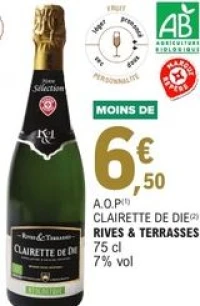 Clairette de Die Rives & Terrasses Bio