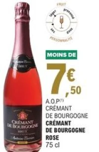 Crémant de Bourgogne Rosé Antoine Barrier