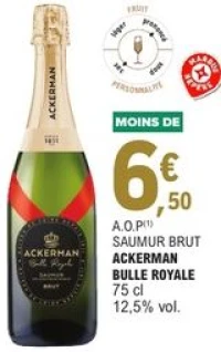 A.O.P Saumur Brut Ackerman Bulle Royale