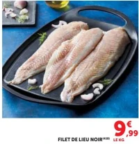 FILET DE LIEU NOIR
