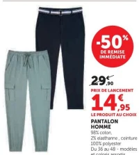PANTALON HOMME
