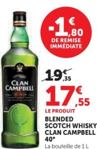 Blended Scotch Whisky Clan Campbell