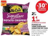 Pommes de terre surgelées Signature Mc Cain
