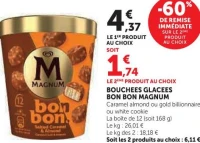 Bouchées glacées Bon Bon Magnum