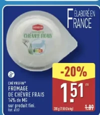 FROMAGE DE CHÈVRE FRAIS