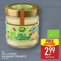 PÂTE À TARTINER AUX AMANDES CROQUANTES