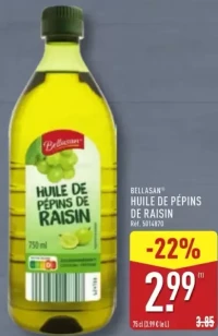 HUILE DE PÉPINS DE RAISIN