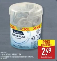 FIL DENTAIRE ARCHET Nettoyage efficace des espaces interdentaires.