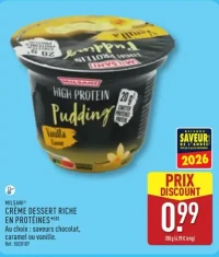 CRÈME DESSERT RICHE EN PROTÉINES