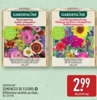 SEMENCES DE FLEURS Différentes variétés au choix.
