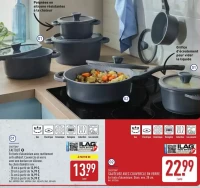 SAUTEUSE AVEC COUVERCLE EN VERRE