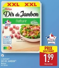 DÉS DE JAMBON(A) Nature.