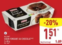 CŒUR FONDANT AU CHOCOLAT