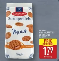 MINI GAUFRETTES AU CARAMEL