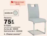 Chaise Leonne