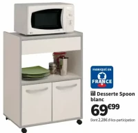 Desserte Spoon blanc