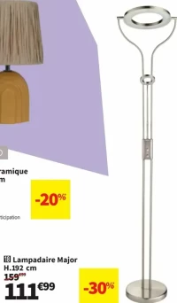 Lampadaire Major H.192 cm