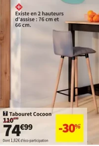 Tabouret Cocoon