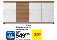 Buffet 4 portes 1 tiroir Otello