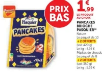 PANCAKES BRIOCHE PASQUIER