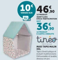 MAXI TAPIS MALIN XXL