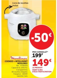 Cookeo + Intelligent Moulinex
