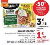 SALADE SODEBO (Auvergnate ou Brooklyn ou Stockholm)