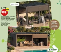 Pergola bioclimatique Evonis 3x3m
