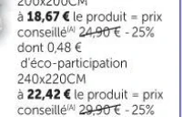 COUETTE MICROFIBRE FRAPPÉE 240x220CM