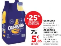 Orangina / Orangina Sans Sucres