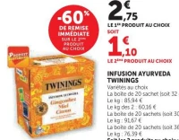INFUSION AYURVEDA TWININGS