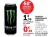 Promo BOISSON ENERGISANTE MONSTER Energy ou mango loco ou pipeline punch