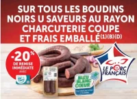 Boudins noirs U Saveurs