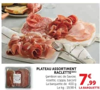 PLATEAU ASSORTIMENT RACLETTE
