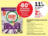DETERGENT VAISSELLE MACHINE FAIRY