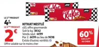 KITKAT NESTLÉ x10, offre gourmande