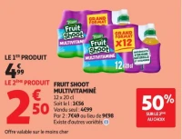FRUIT SHOOT MULTIVITAMINÉ