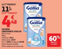 CALISMA CROISSANCE 3 GALLIA