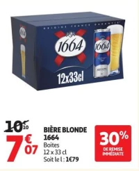 BIÈRE BLONDE 1664