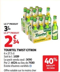 TOURTEL TWIST CITRON